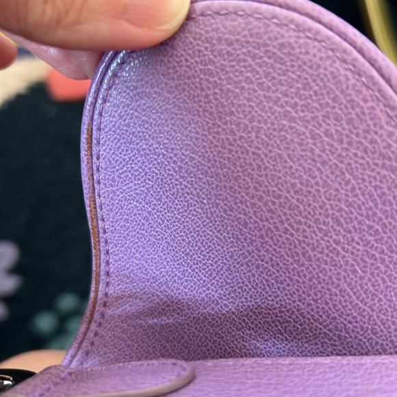 Vintage Christian Dior Purple Saddle bag - Picture 9 of 12